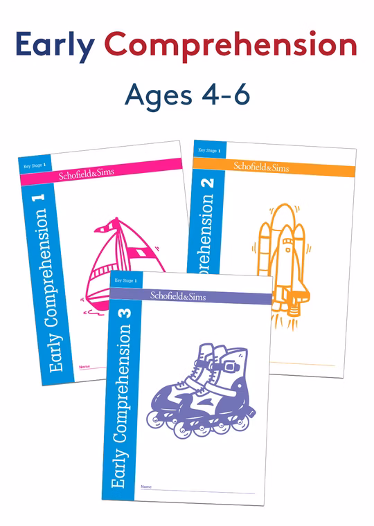 Early Years Comprehension Workbook Pack (Ages 3-5)