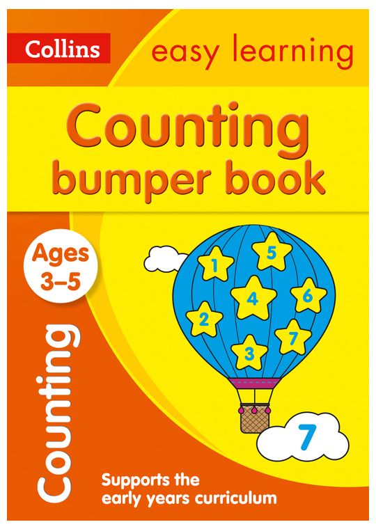 Easy Learning Counting Bumper Workbook (Ages 3-5)