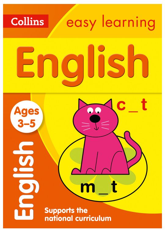 Easy Learning English Workbook (Ages 4-5)