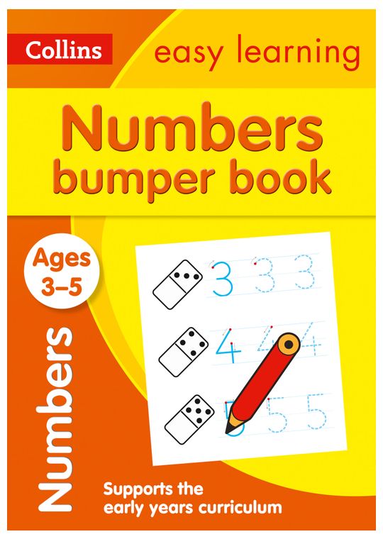 Easy Learning Numbers Bumper Workbook (Ages 3-5)
