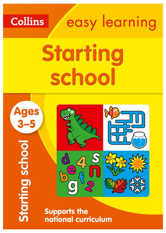 Easy Learning Starting School Workbook (Ages 3-5)