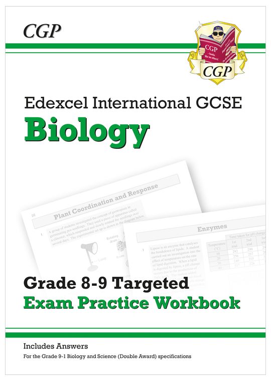 Edexcel International GCSE Biology: Grade 8-9 Targeted Exam Practice Workbook (with answers)