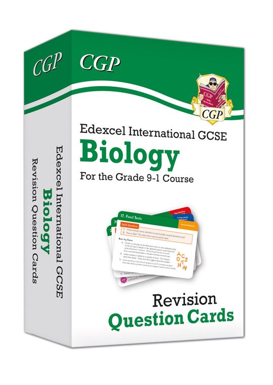Edexcel International GCSE Biology: Revision Question Cards