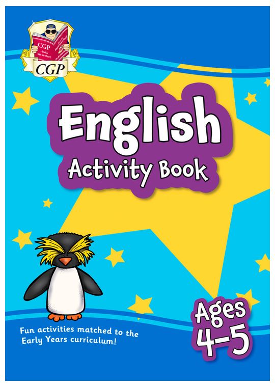 English Activity Book for Ages 4-5 (Reception)