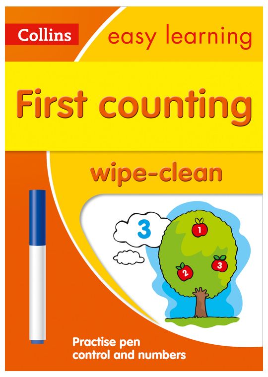 First Counting Wipe-Clean Maths Workbook (Ages 3-5)