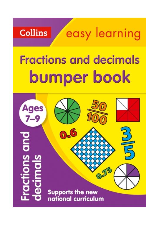 Fractions & Decimals Bumper Book Ages 7-9