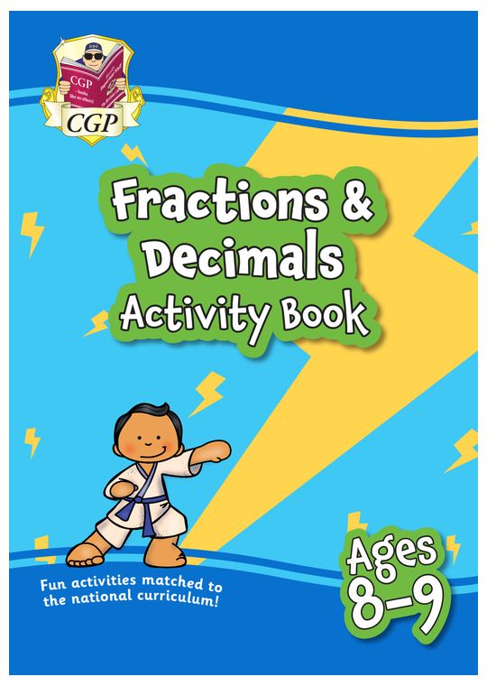 Fractions & Decimals Maths Activity Book for Ages 8-9 (Year 4)