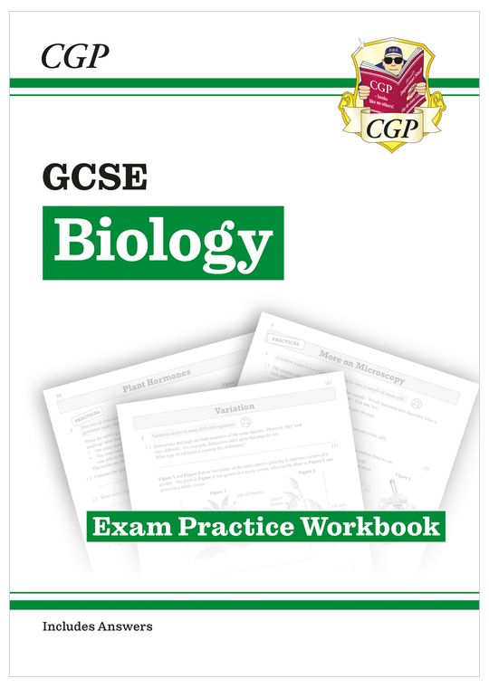 GCSE Biology Exam Workbook (Ages 14-16)