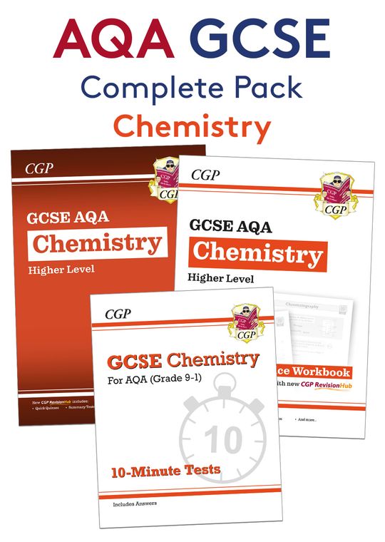GCSE Chemistry AQA Complete Pack - Higher Tier (Ages 14-16)