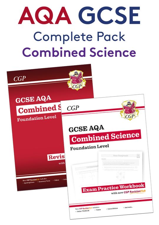 GCSE Combined Science AQA Complete Pack - Foundation Tier (Ages 14-16)