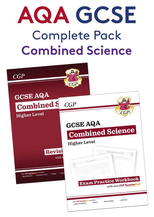 GCSE Combined Science AQA Complete Pack - Higher Tier (Ages 14-16)