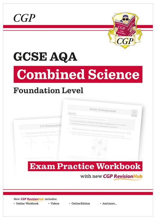 GCSE Combined Science AQA Foundation Exam Practice Workbook (Ages 14-16)