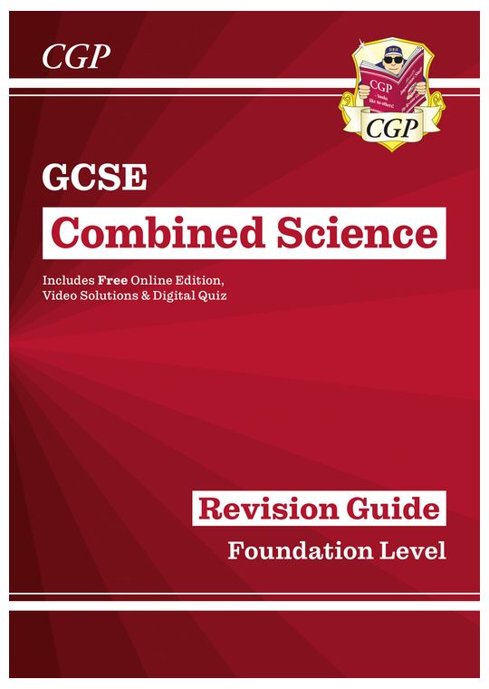 Grade 9-1 GCSE Combined Science: Revision Guide with Online Edition - Foundation
