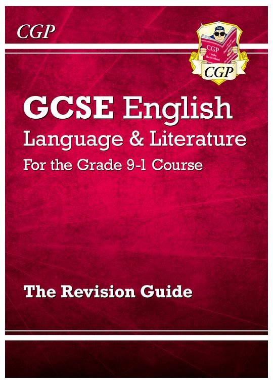 GCSE English Language and Literature Revision Guide
