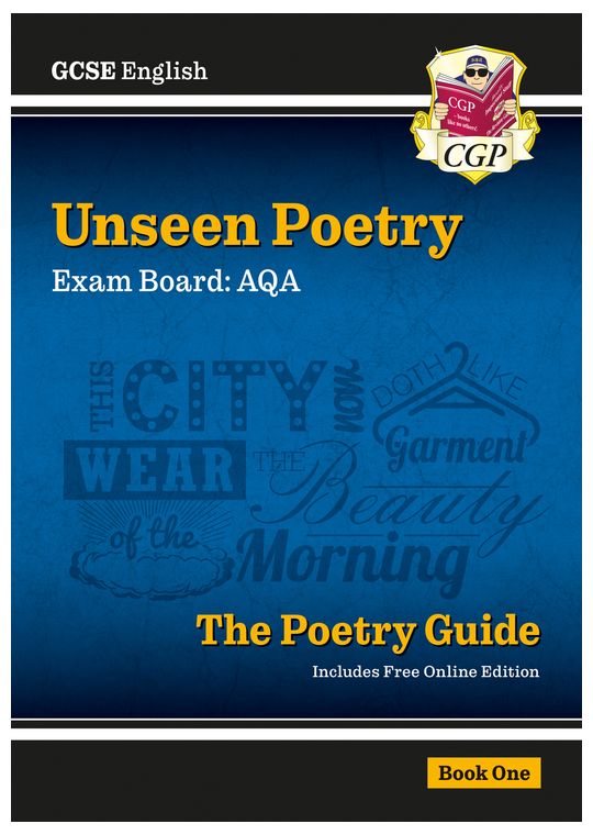 GCSE English Poetry Guide - Unseen Poetry (Ages 14-16)