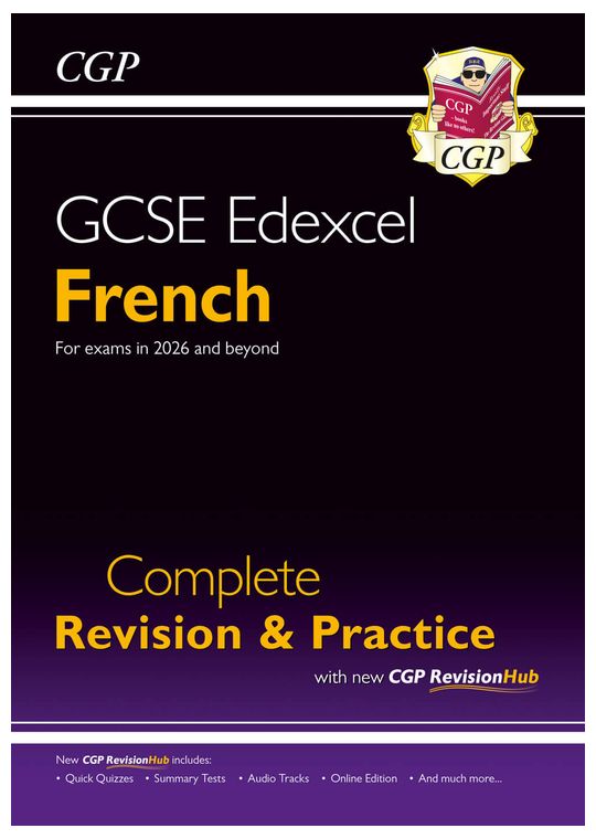 GCSE French Edexcel Complete Revision & Practice with CGP RevisionHub (for exams from 2026)