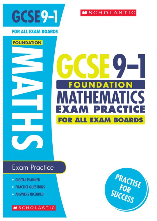 GCSE Maths Exam Workbook Foundation (Ages 14-16)