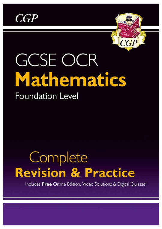 GCSE Maths OCR Complete Revision & Practice: Foundation (with Online Ed, Videos & Quizzes)