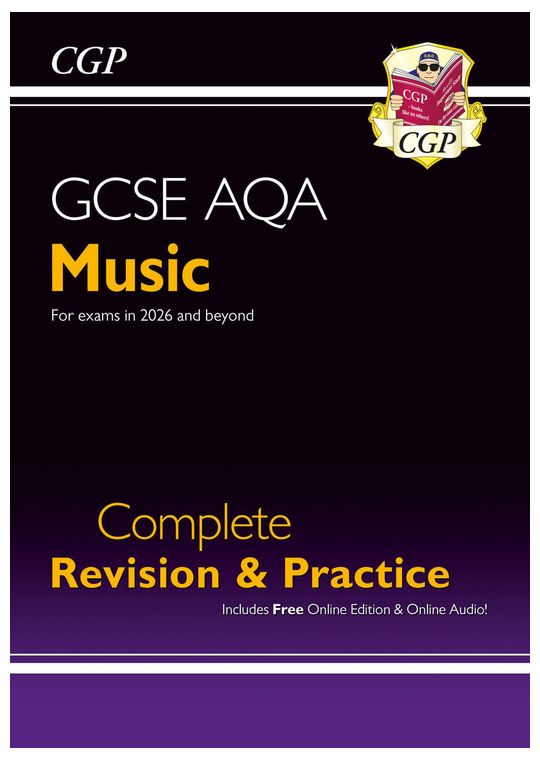 GCSE Music AQA Complete Revision & Practice with Audio & Online Edition (for exams from 2026)