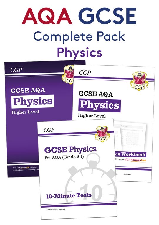 GCSE Physics AQA Complete Pack - Higher Tier (Ages 14-16)
