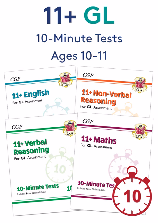 GL 11+ 10-Minute Tests Pack (Ages 10-11)