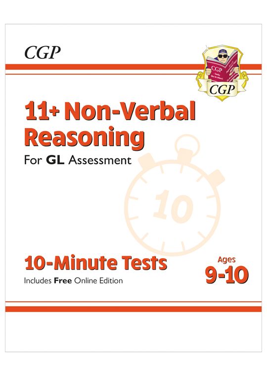 GL 11+ Non-Verbal Reasoning 10-Minute Tests (Ages 9-10)
