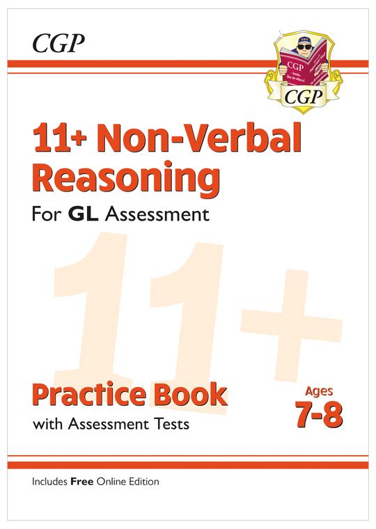 GL 11+ Non-Verbal Reasoning Workbook (Ages 7-8)