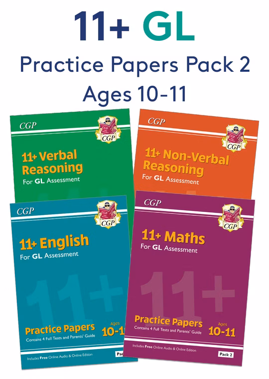 GL 11+ Practice Papers Pack 2 (Ages 10-11)