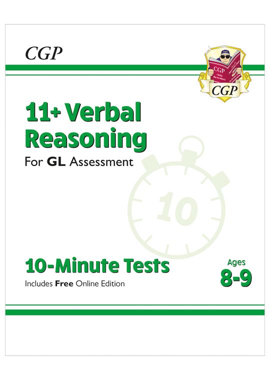 GL 11+ Verbal Reasoning 10-Minute Tests (Ages 8-9)