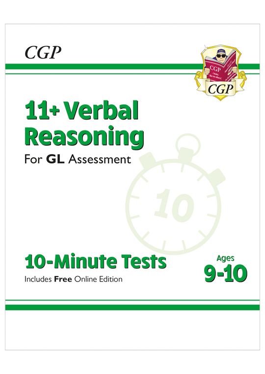 GL 11+ Verbal Reasoning 10-Minute Tests (Ages 9-10)