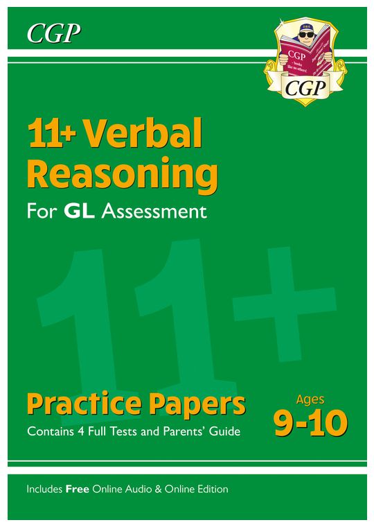 GL 11+ Verbal Reasoning Practice Papers (Ages 9-10)