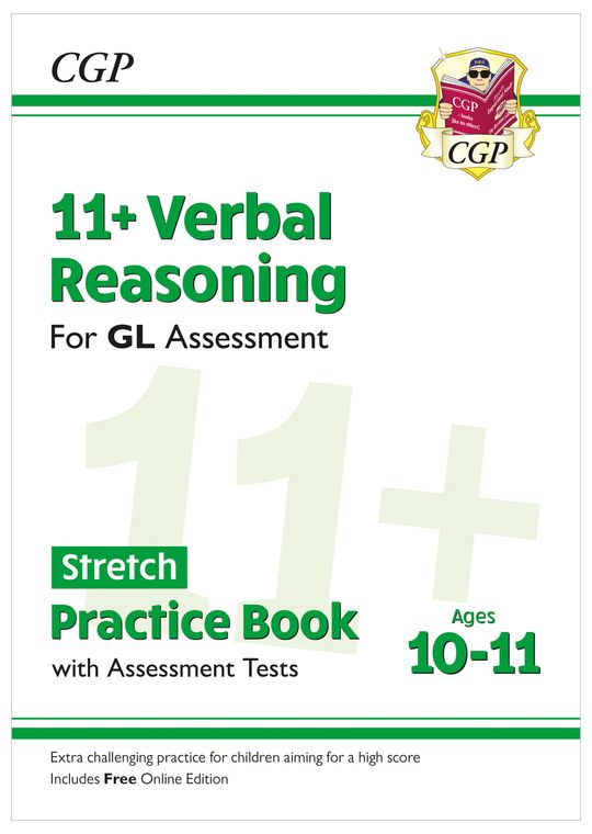 GL 11+ Verbal Reasoning Stretch Workbook (Ages 10-11)