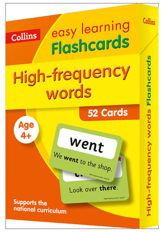 High Frequency Words Flashcards (Ages 3-5)