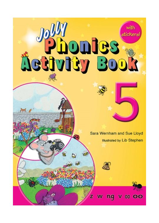 Jolly Phonics Activity Book 5