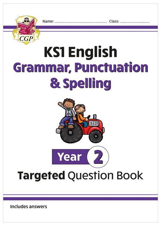 KS1 English Targeted Question Book: Grammar, Punctuation & Spelling - Year 2