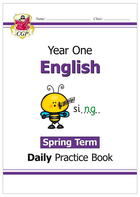 KS1 English Year 1 Daily Practice Book: Spring Term