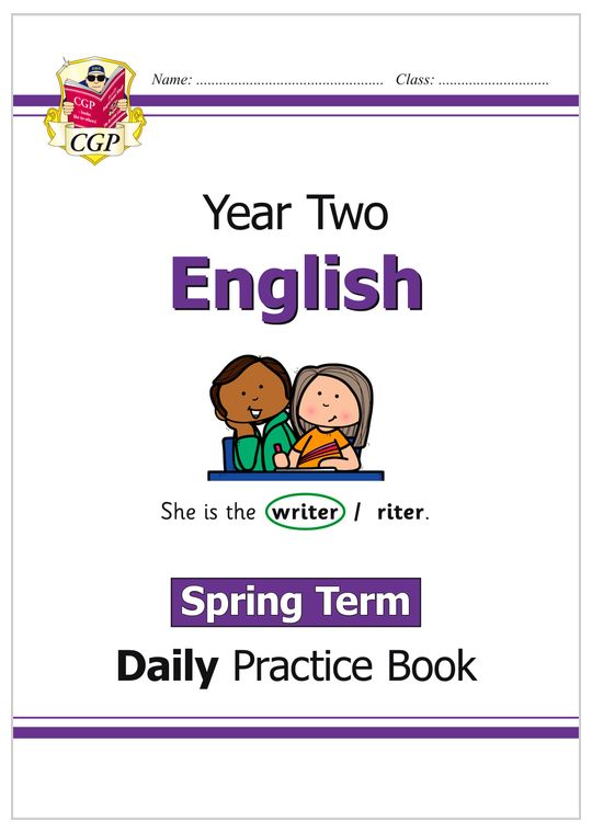 KS1 English Year 2 Daily Practice Book: Spring Term