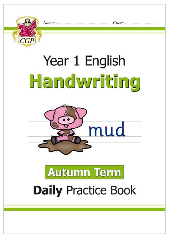 KS1 Handwriting Year 1 Daily Practice Book: Autumn Term