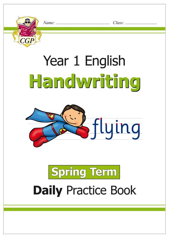 KS1 Handwriting Year 1 Daily Practice Book: Spring Term