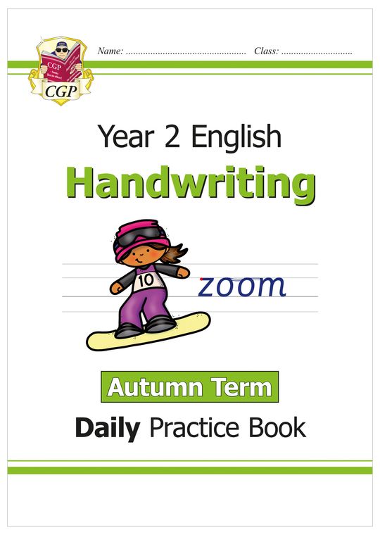 KS1 Handwriting Year 2 Daily Practice Book: Autumn Term