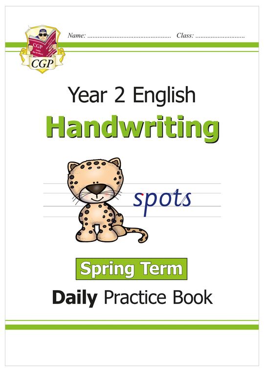 KS1 Handwriting Year 2 Daily Practice Book: Spring Term