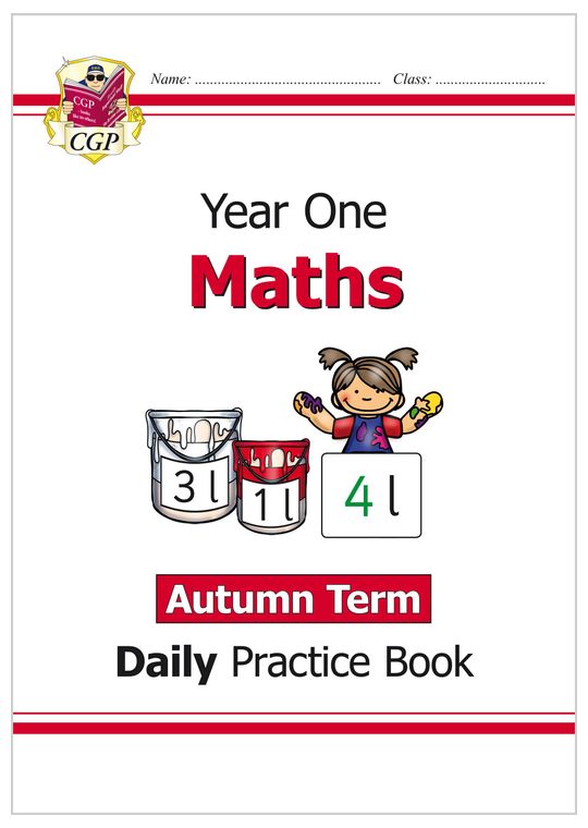 KS1 Maths Year 1 Daily Practice Book: Autumn Term
