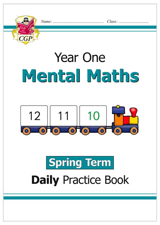 KS1 Mental Maths Year 1 Daily Practice Book: Spring Term
