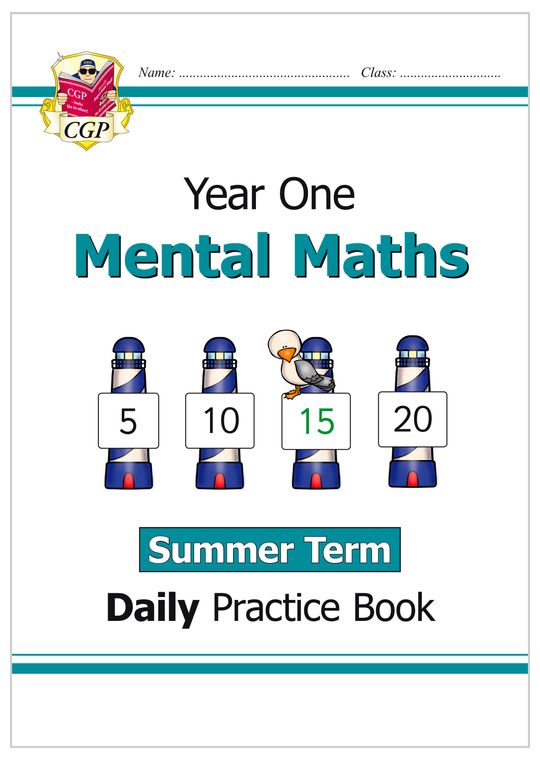 KS1 Mental Maths Year 1 Daily Practice Book: Summer Term