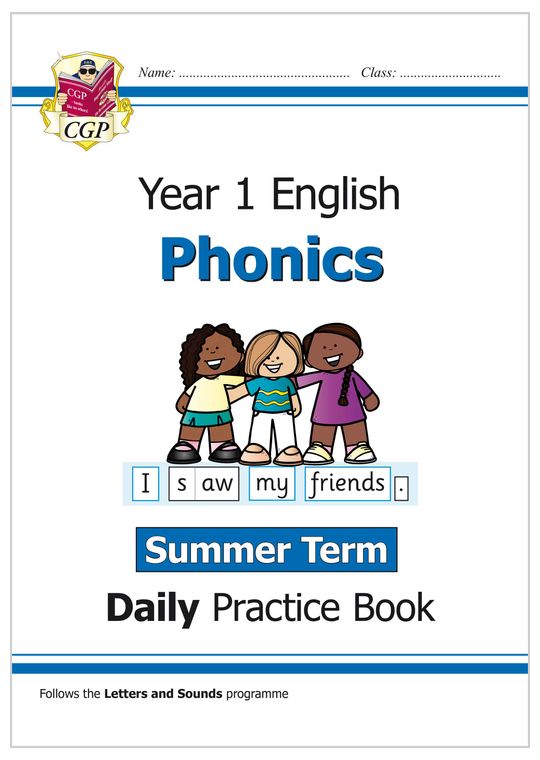 KS1 Phonics Year 1 Daily Practice Book: Summer Term