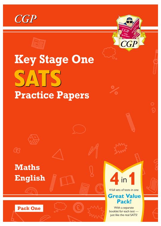 KS1 SATs Practice Papers Pack 1 (Ages 6-7)