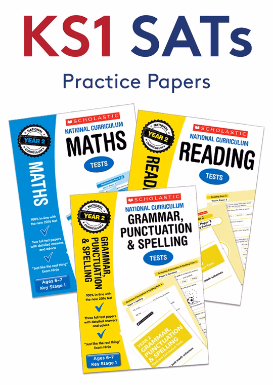 KS1 SATs Practice Papers Pack (Ages 6-7)