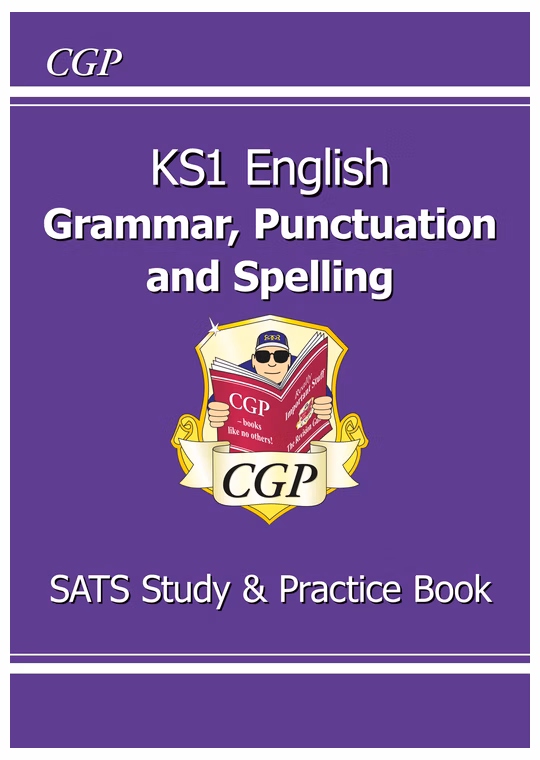 KS1 Spelling, Punctuation & Grammar Study & Question Book (Ages 5-7)