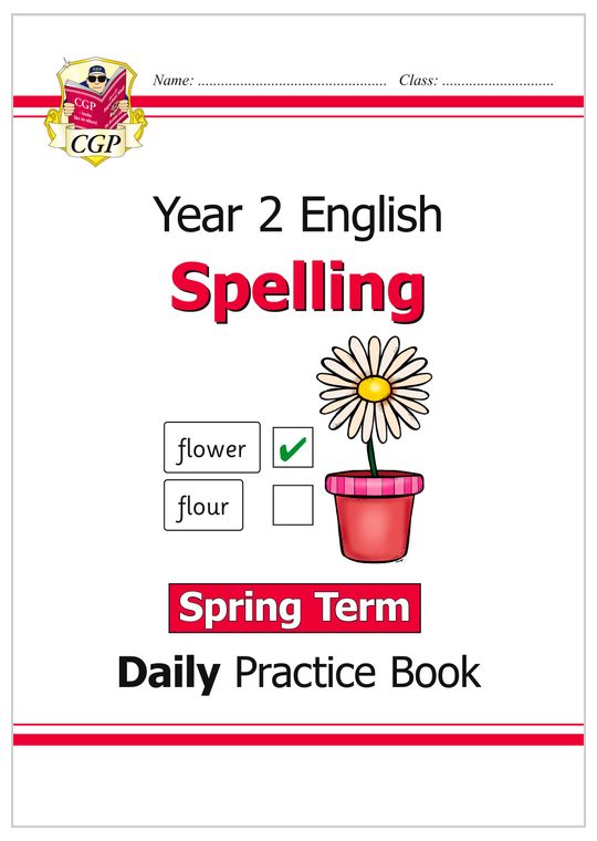 KS1 Spelling Year 2 Daily Practice Book: Spring Term