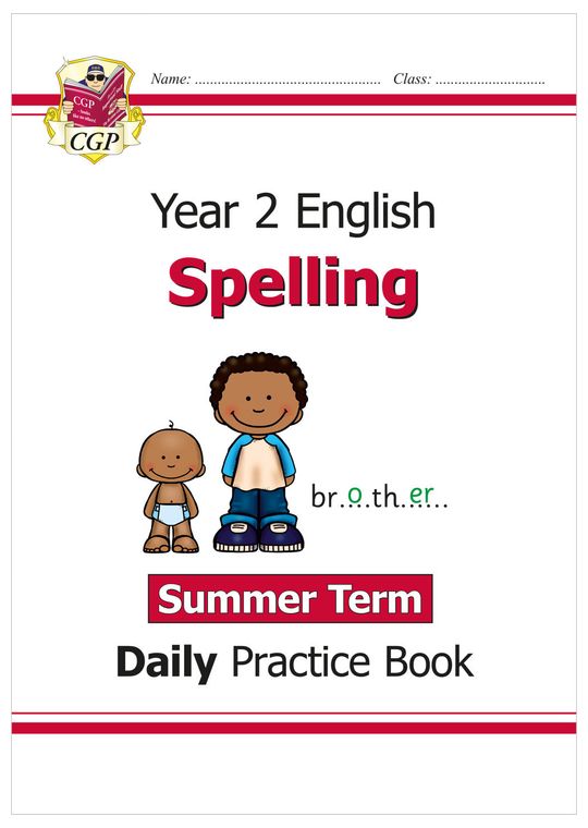 KS1 Spelling Year 2 Daily Practice Book: Summer Term